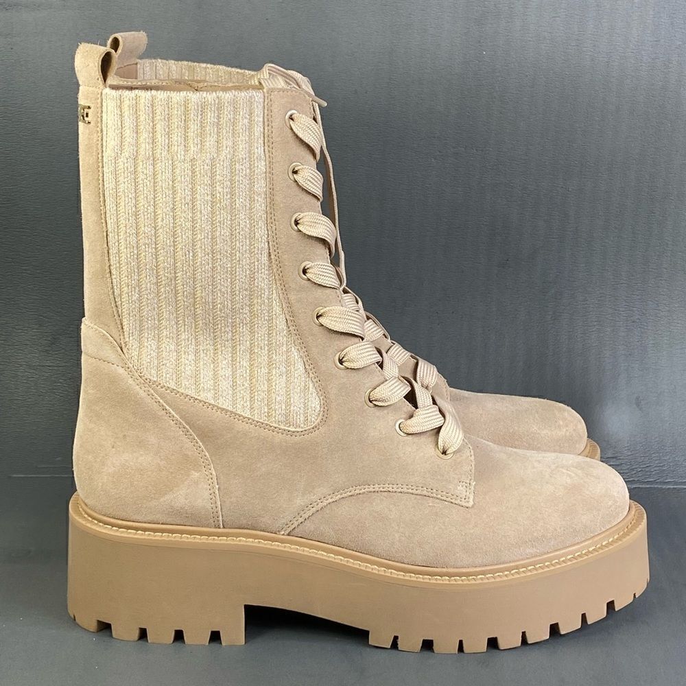 Sam Edelman Womens Evina Combat Platform Boot size 9